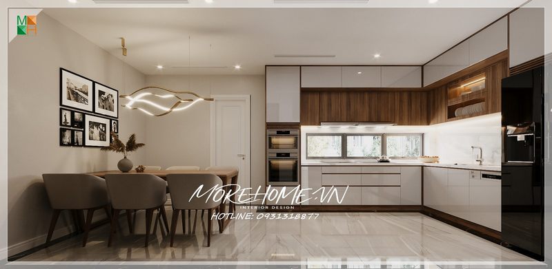 16 + Mẫu bàn ăn óc chó tự nhiên đẹp, chất lượng cho thiết kế căn hộ
